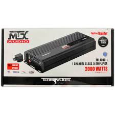 AMPLI MTX TERMINATOR CLASE D 875 W RMS A 1 OHMS - MTX 
