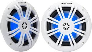 BOCINA MARINA DE 6.5 CON LED 65 WATS RMS - Kicker