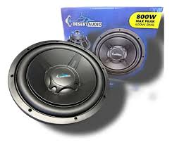 BAJO DESERTAUDIO DE 12 DOBLE BOBINA DE 4 800 WATS - Dessert