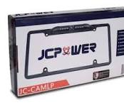 CAMARA DE REVERSA JCPOWER CON PORTAPLACA - JCPOWER