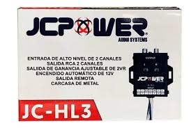 ALTAS A BAJAS JC POWER CON REMOTO - JCPOWER