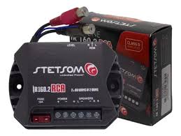 AMPLI STETSOM IRON LINE CLASE D 2 CANALES 2*80 WATS RMS A 2 OHMS - STETSOM
