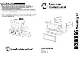 BASE ACURA TL Y CL 1999-2003 - AMERICAN INTERNATIONAL