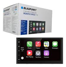 ESTEREO 2 DIN USB AUX BT APPLE CAR PLAY ANDROID AUTO WIRELESS - BLAUPUNKT