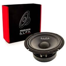 BOCINA ALFA DE 6.5 MEDIO RANGO CON DRIVER OPEN SHOW INDIVIDUAL - ALFA