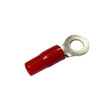 TERMINAL DE OJO DXR CALIBRE 8 4 PIEZAS ROJA - RADOX 