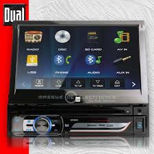 ESTEREO DE PANTALLA INDASH USB AUX BT DISCO DVD - DUAL