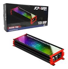 AMPLI JC POWER CON RGB MONOBLOCK 1600 RMS A 1 OHM - JCPOWER