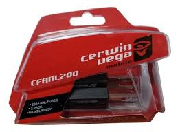 FUSIBLE ANL DE 200 AMPERES 2 PIEZAS - CERWIN VEGA