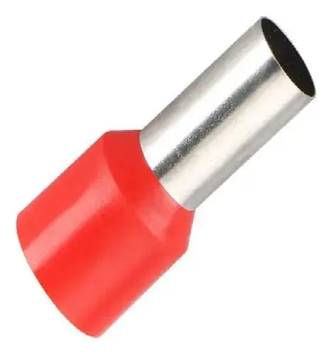 TERMIANL FERRUL ROJA CALIBRE 7 - RADOX 